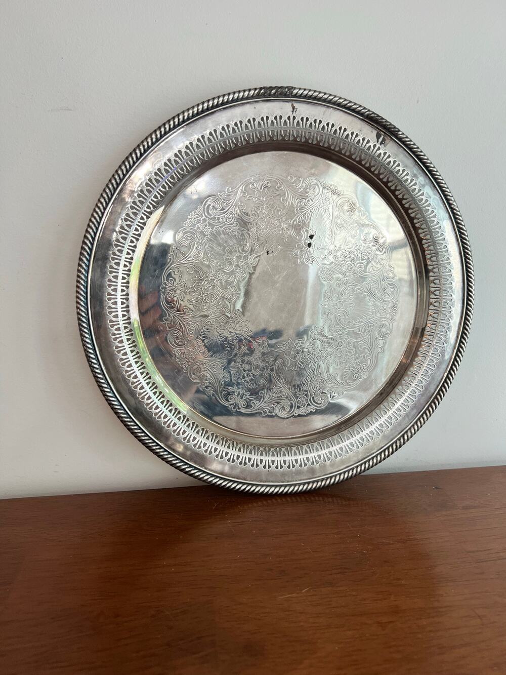 International Silver Company Silver Plate Platter